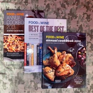 Food & Wine Cookbook Collection